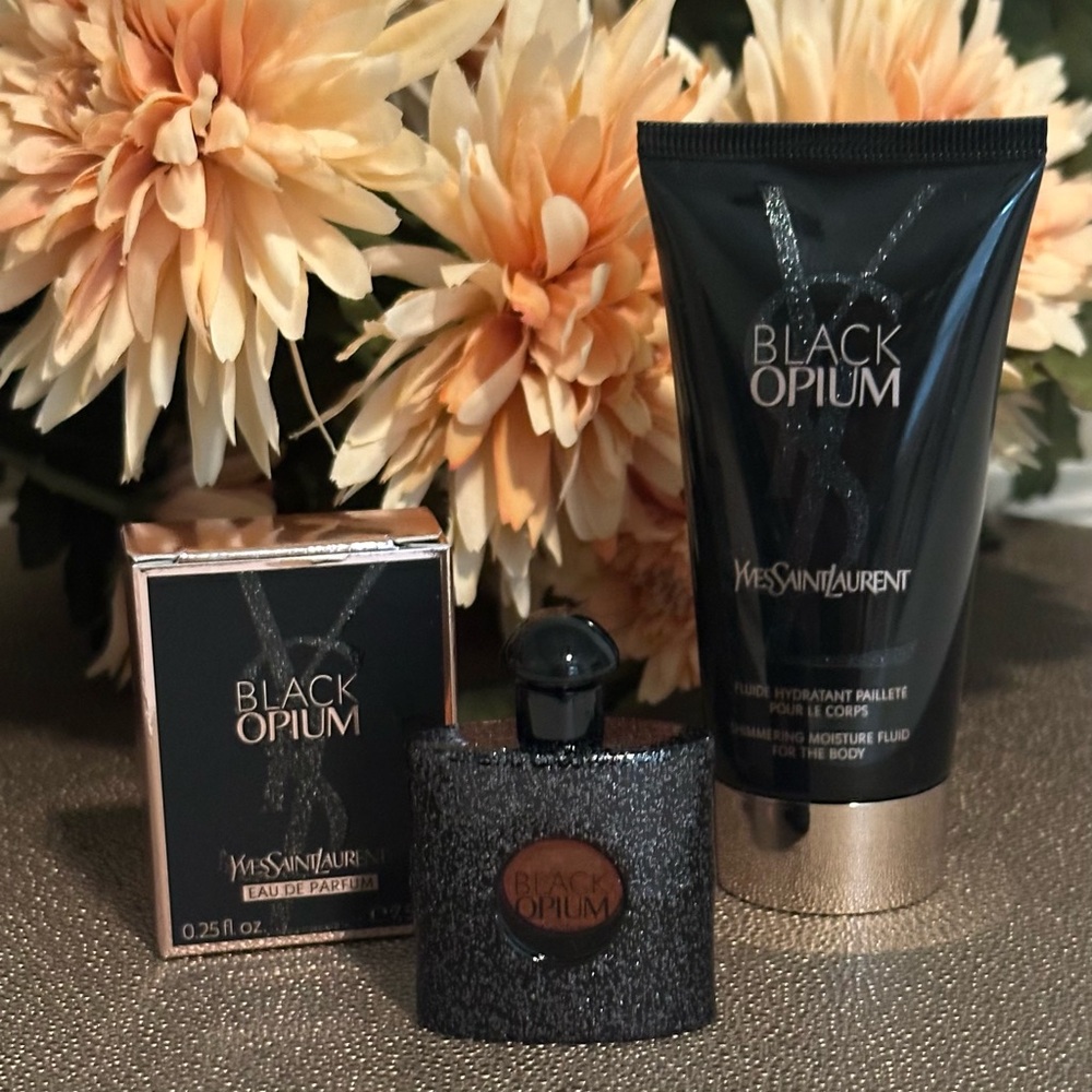 NEW YSL Black Opium Bundle